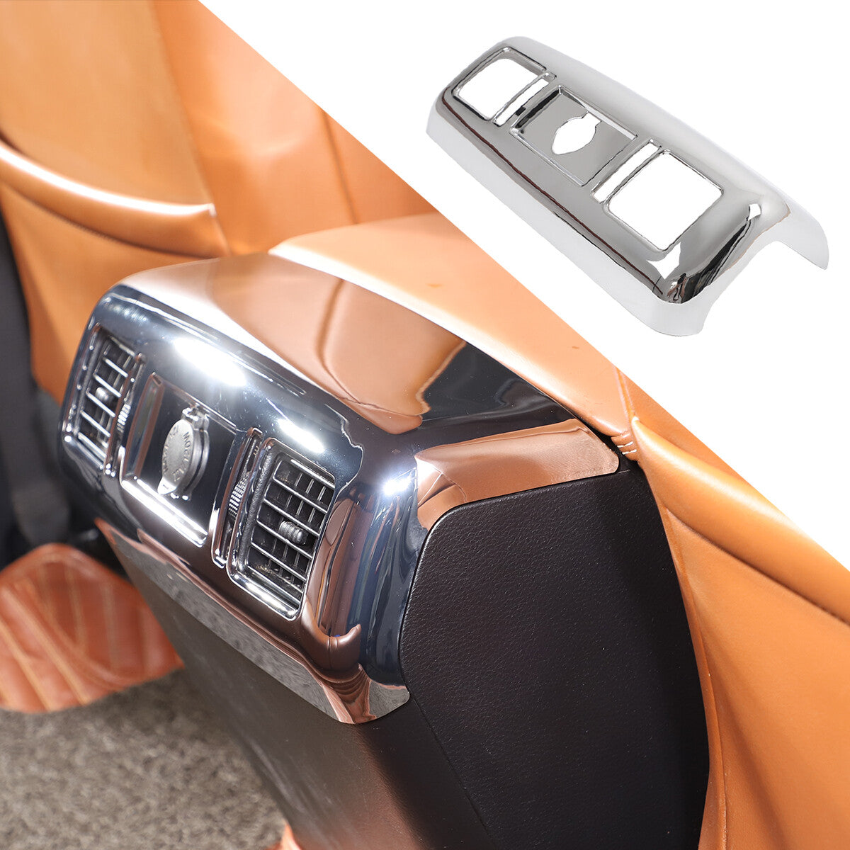 ABS Oak grain center console knee side panel cover for LR for Defender 90 110 20-23- v