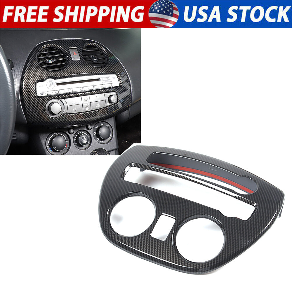 Carbon fiber air conditioning vent socket cover decoration suitable for ta Tacoma 2016-22- v