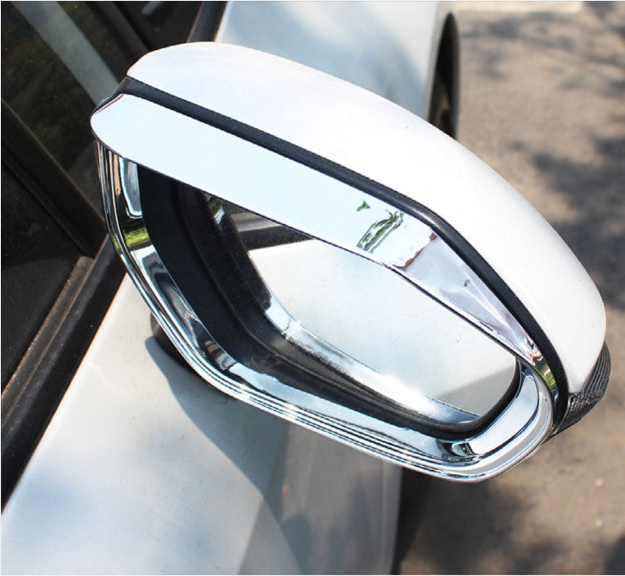 for Corolla 2019-2024 Chrome Rearview Mirror Rain Eyebrow Trim 2PC v