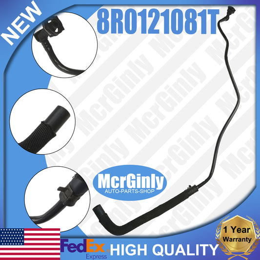 Suitable for Audi Q5 2009 - 2012 #8R0121081T Radiator Overflow Hose Cooling Breathing Tube n