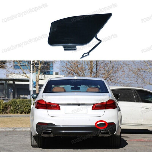 1Pcs Rear Bumper Tow Hook Eye Cover Cap for BMW 5Series G38 M Sport 2018-2020 Q