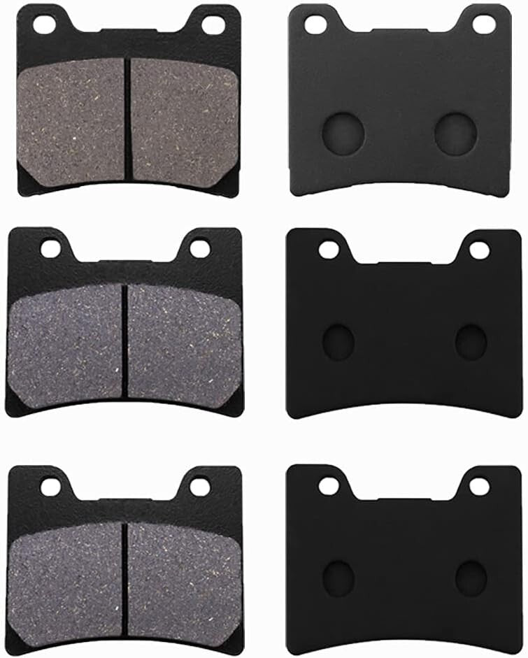 Brake Pads for Yamaha TDM 850 1996-2001 FZR 1000 1989-1990 FJ1200 1991-1995 VMax