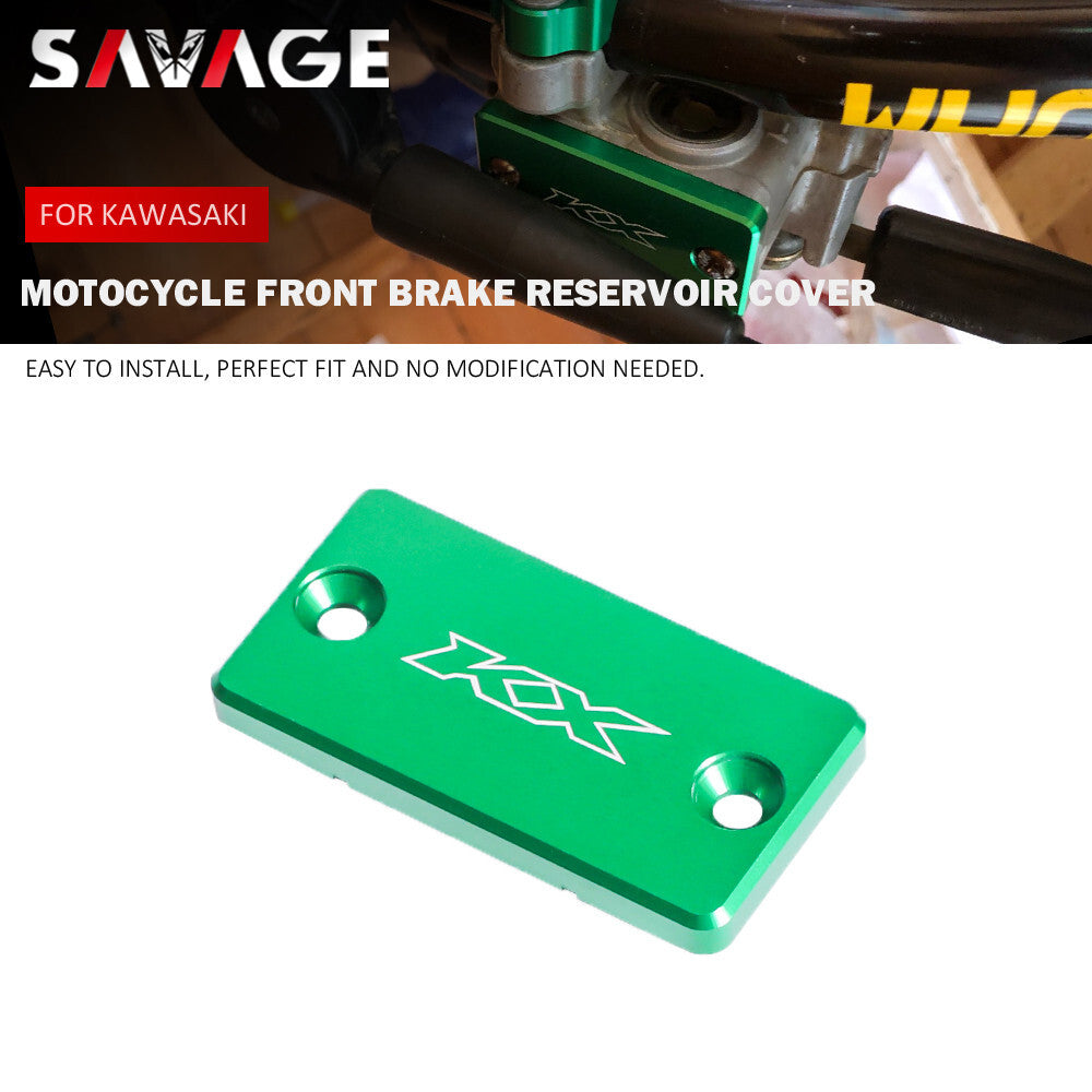 Front Brake Fluid Reservoir Cover for KAWASAKI KX 250F 450F KX100 KX65 80 125 Q