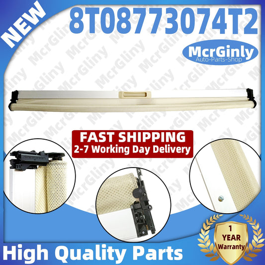 Skylight sunshade curtains, beige, 8T08773074T2, suitable for Audi A5 S5 2008 - 2016. n