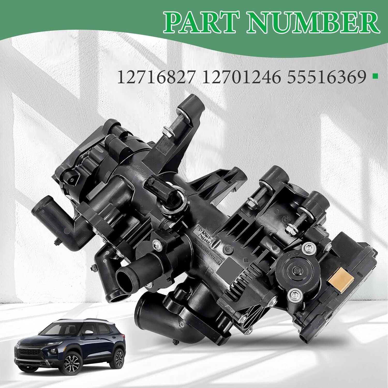 Suitable for 2020-2023 TrailblaZER ENCORE GX #12716827 Engine Cooling Control Valve Q