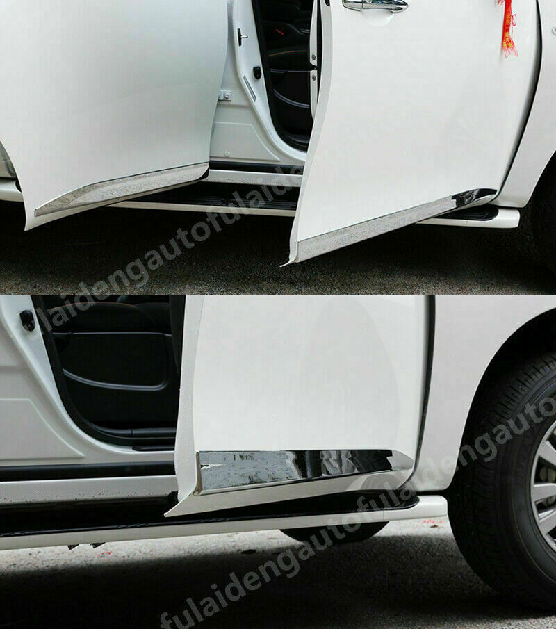 for Nissan Armada Patrol Y62 2013-2019 Chrome Side Door Molding Body Cover Trim