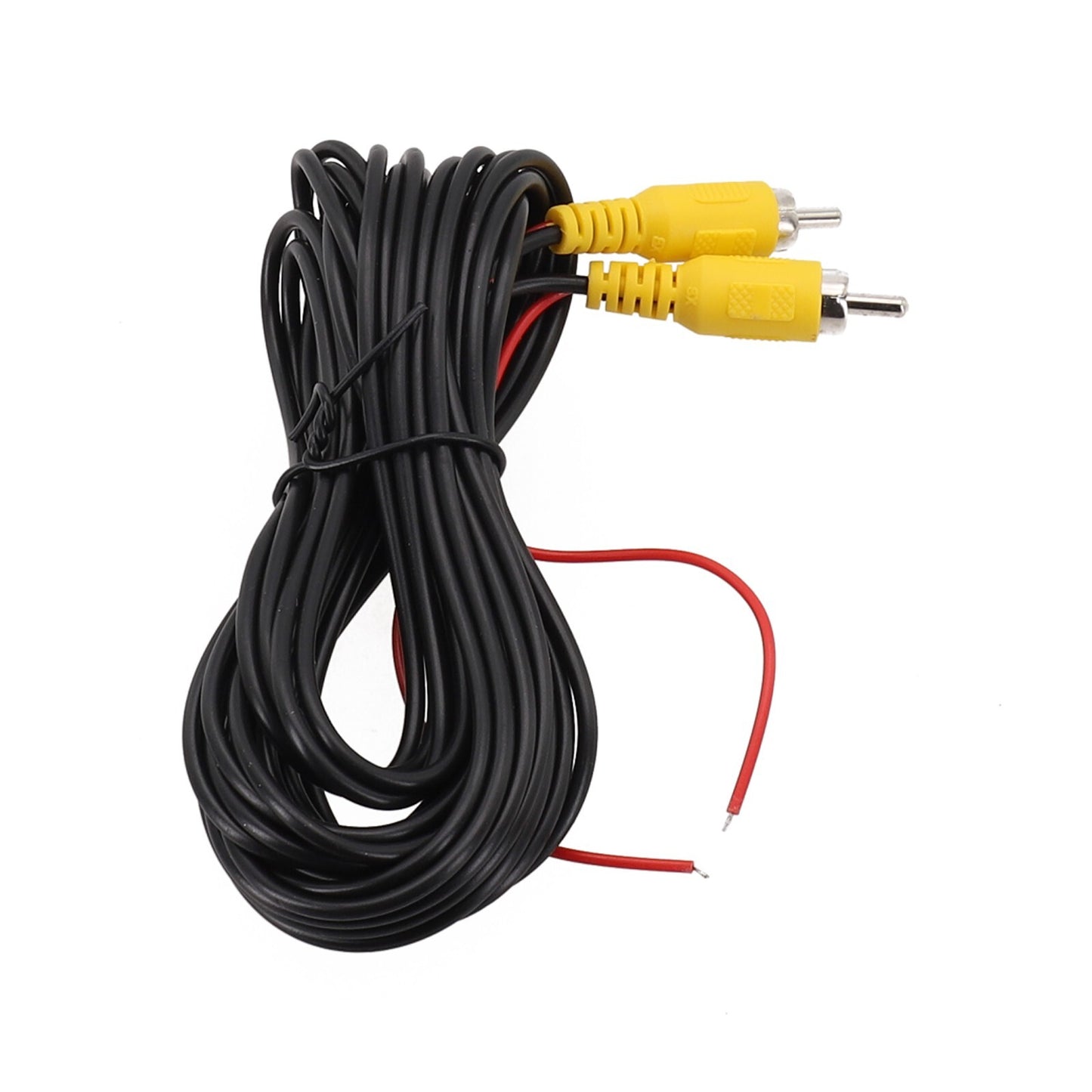 Reliable video cable for car rearview cameras, 6-meter length, easy to install.