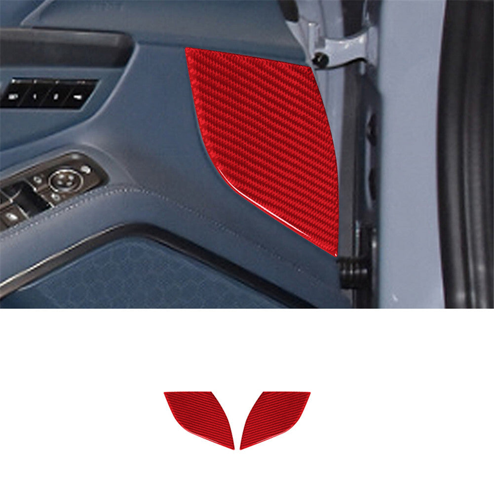 for Mazda MX-5 2016-2020 Carbon Fiber Interior Center Control Panel Cover Trim v