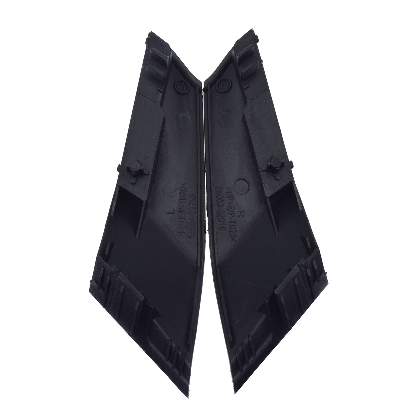 2-Piece Pack of COWL Side Protective Covers for 2014-19 for Corolla (Left and Right Sides, Extended Version) 55083-02010- n