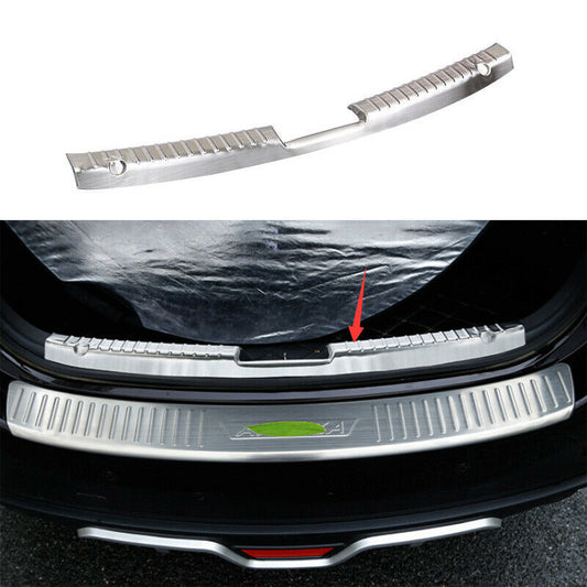 for Mazda 6 Atenza 2020-2021 Silver Rear Bumper Protector Sill Trunk Tread Plate