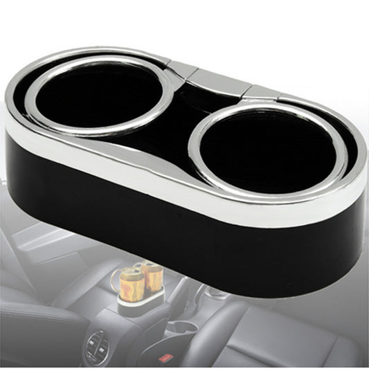 Dual Cup Holder Fits For Car Center Console Dashboard Mount Interior Accessorie Q