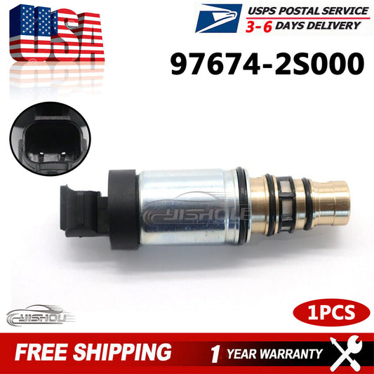 New 97674-2S000 A/C Compressor Solenoid Valve Fit for Hyundai for Kia 2009-2017 US Q