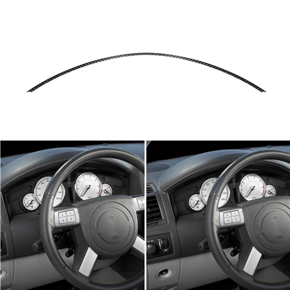 Carbon Fiber Interior Rear Door Handle Trim Cover for Cadillac CTS 2003-2007 v
