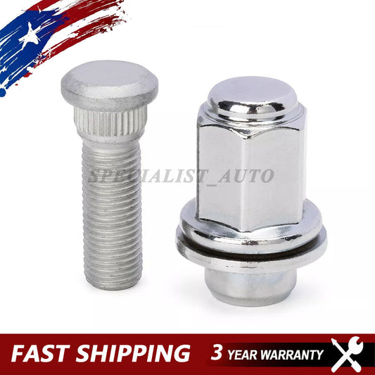 Two brand new wheel lug stud nuts, 90942-01058 and 90942-02049, for Toyota for Sienna for Lexus SC300. Q