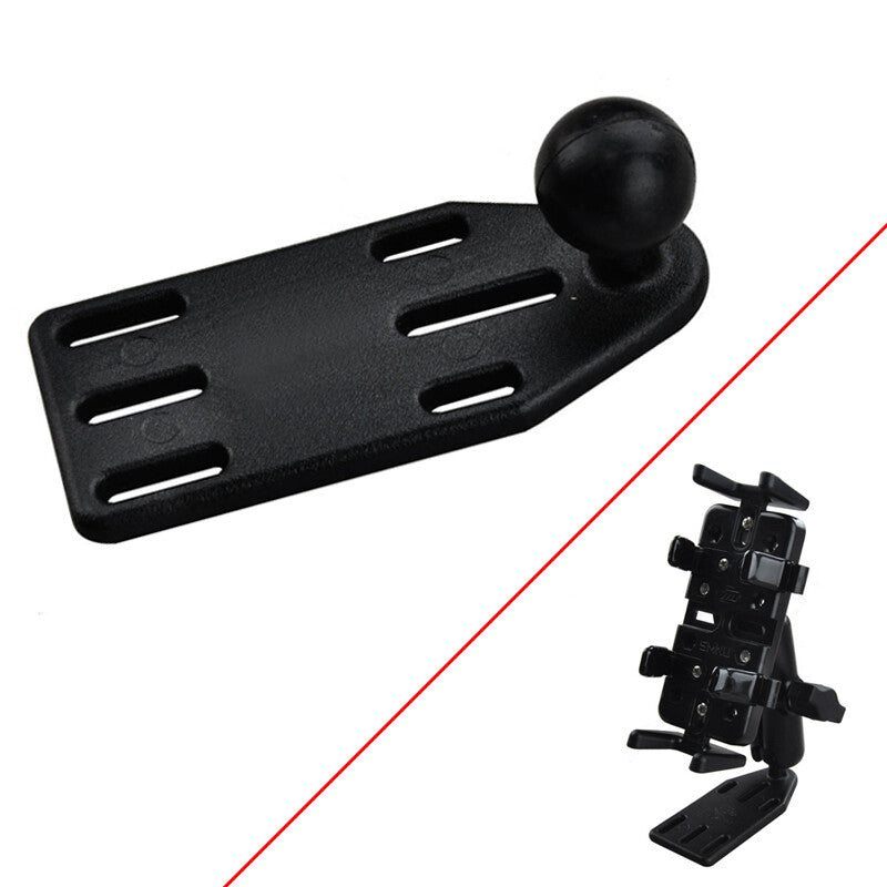 1 Ball Motorcycle Cylinder Lever Reservoir Cap Mount Base for GPS Bracket Set v