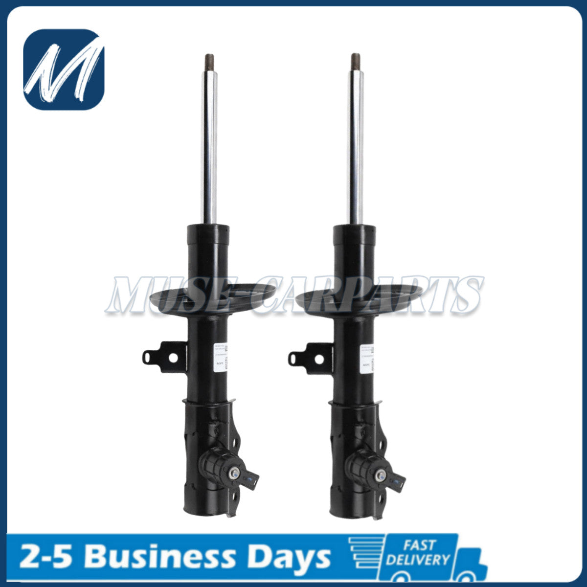 A pair of front shock absorber struts are suitable for Mercedes-Benz X253, C253, GLC 250, 300, 350, and 4Matic.