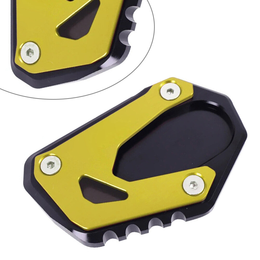 Side Stand Enlarge Kickstand Pad Gold for Suzuki GSX8S GSX-8S GSX 8S 2023