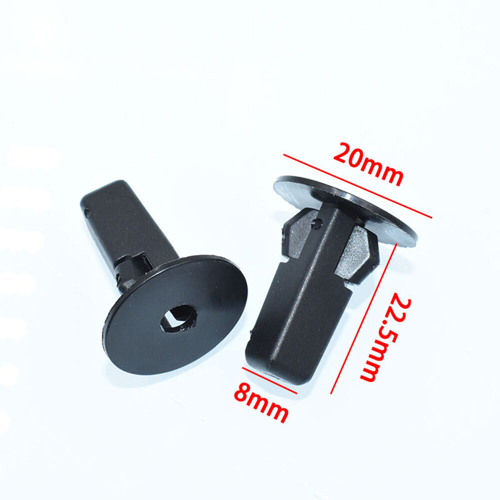 9 Car Square Hole Wheel Arch Inner Fender Screw Grommet Clips for Toyota