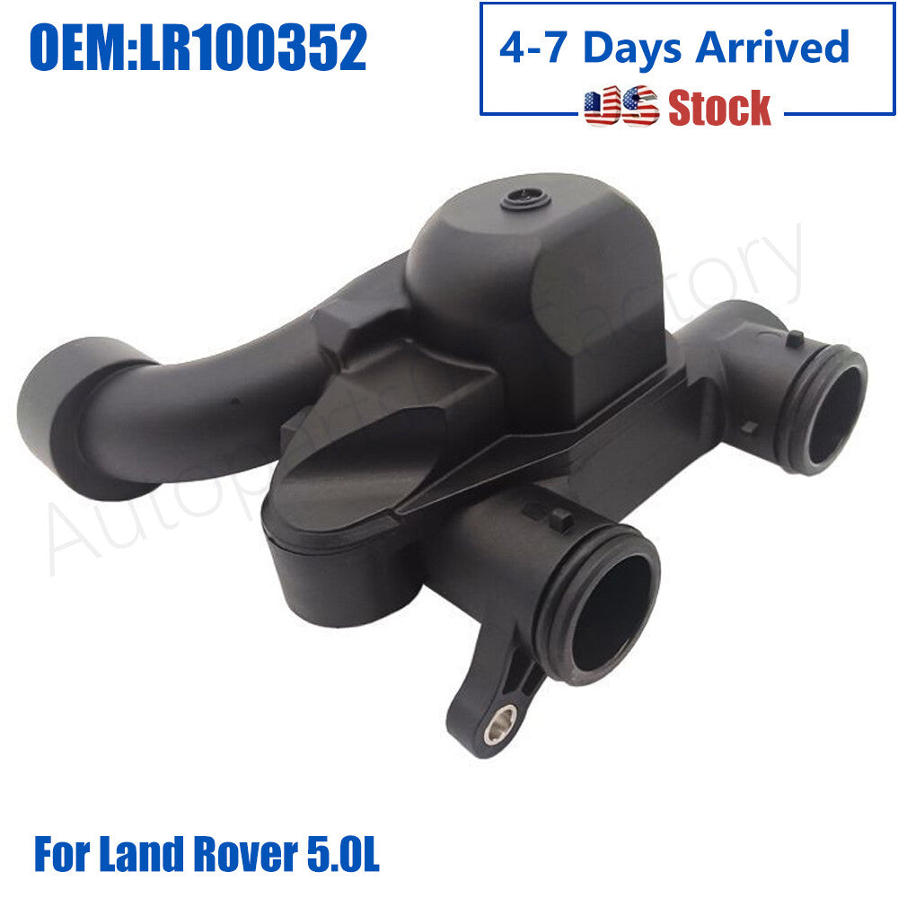 LR100352 New Front Coolant Water Control Valve Pipe for Land Rover 5.0L