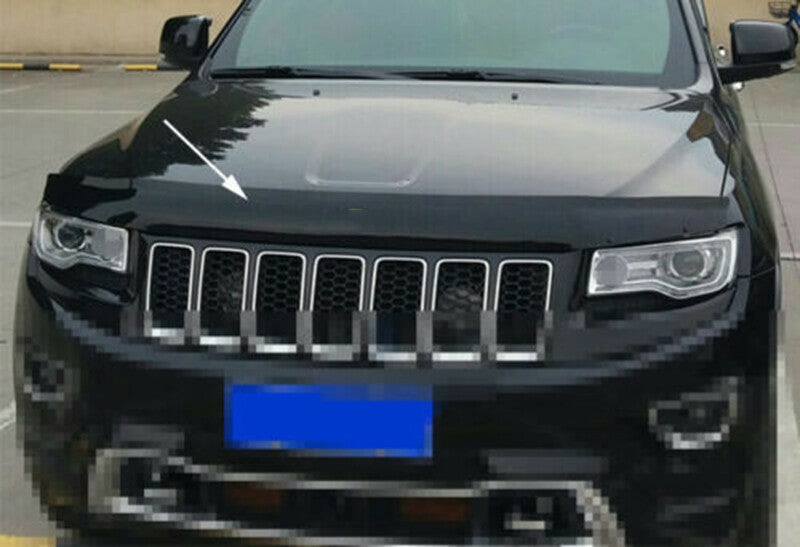 For Grand Cherokee 14-20 Front Bug Shield Hood Deflector Guard Bonnet Protector