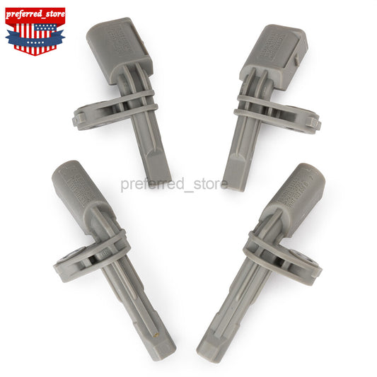 Four ABS wheel speed sensors suitable for VW for Golf , for Tiguan 4motion, for Audi TT, Quattro WHT003857A