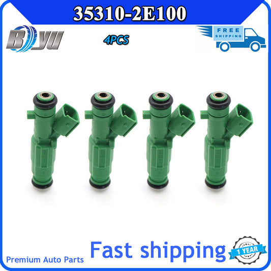 Fuel injector nozzle 35310-2E100 for Hyundai for Elantra 1.8L L4 2011-2014 (4pcs) v