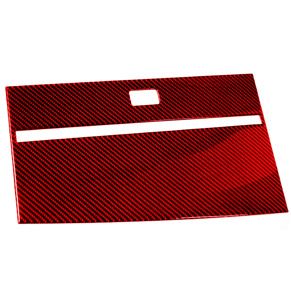 Carbon Fiber Copilot Dashboard Panel Trim for Dodge Journey 2009-2010 Red