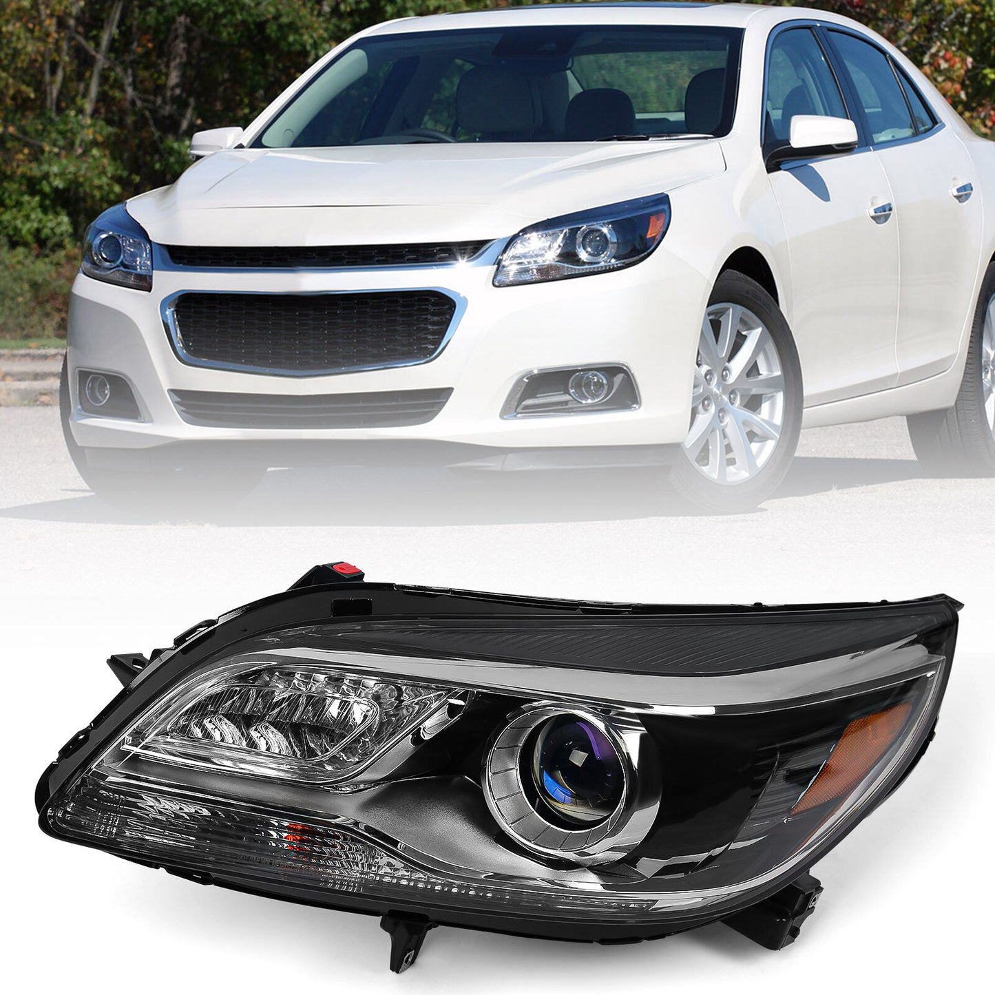 Driver For 2013 2014 2015 for Chevy Malibu HID/Xenon Headlight headLamp v
