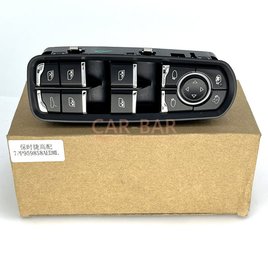 7PP959858AEDML Driver Side Window Switch for 2011-2018 for Porsche for Panamera for Cayenne