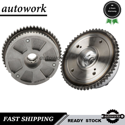 Engine Exhaust + Intake CVVT Camshaft Gear For 2017-2020 for Elantra Sedan Kona 2.0L