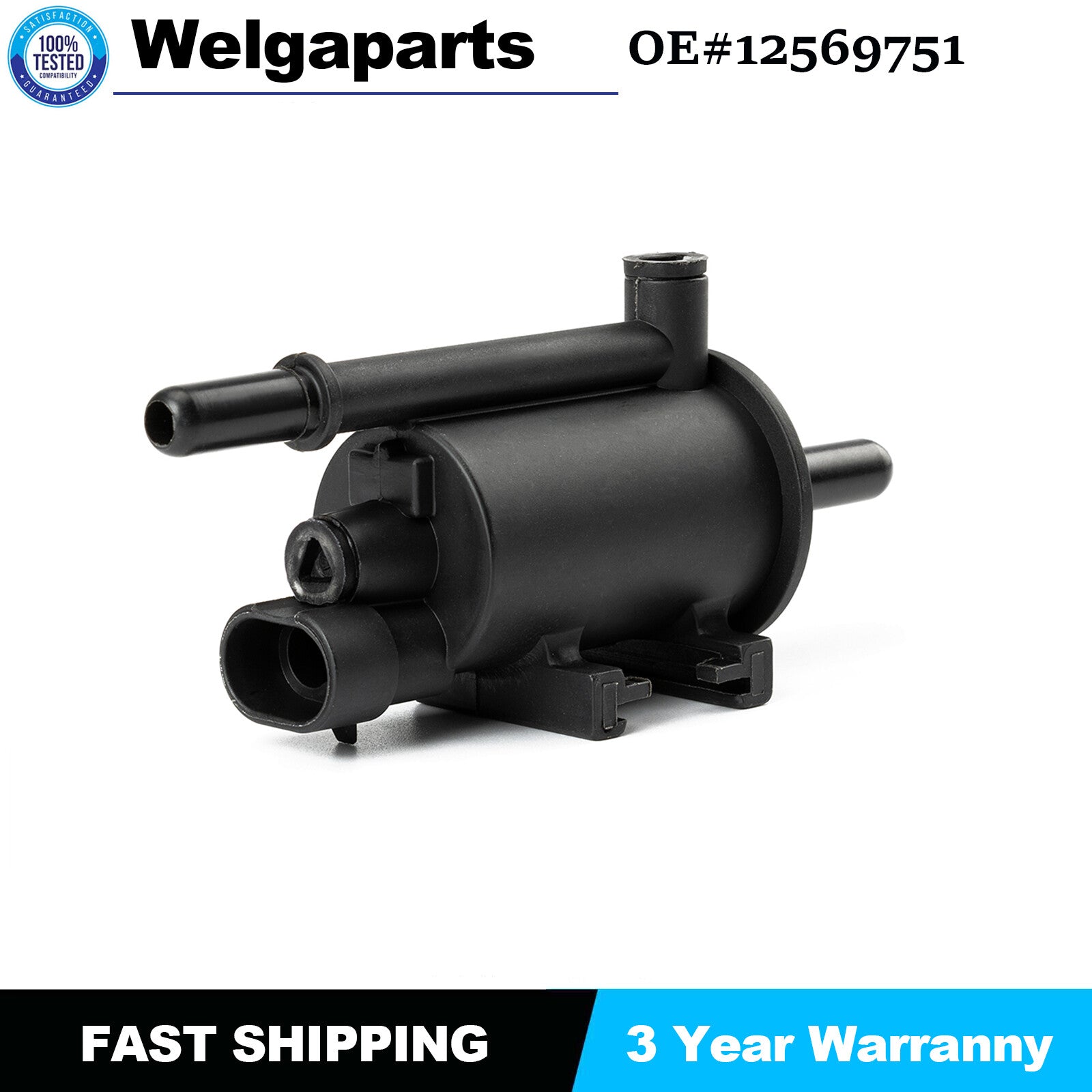 EVAP Canister Solenoid Purge Valve 12569751 for Chevrolet for Buick GM 1997-2005