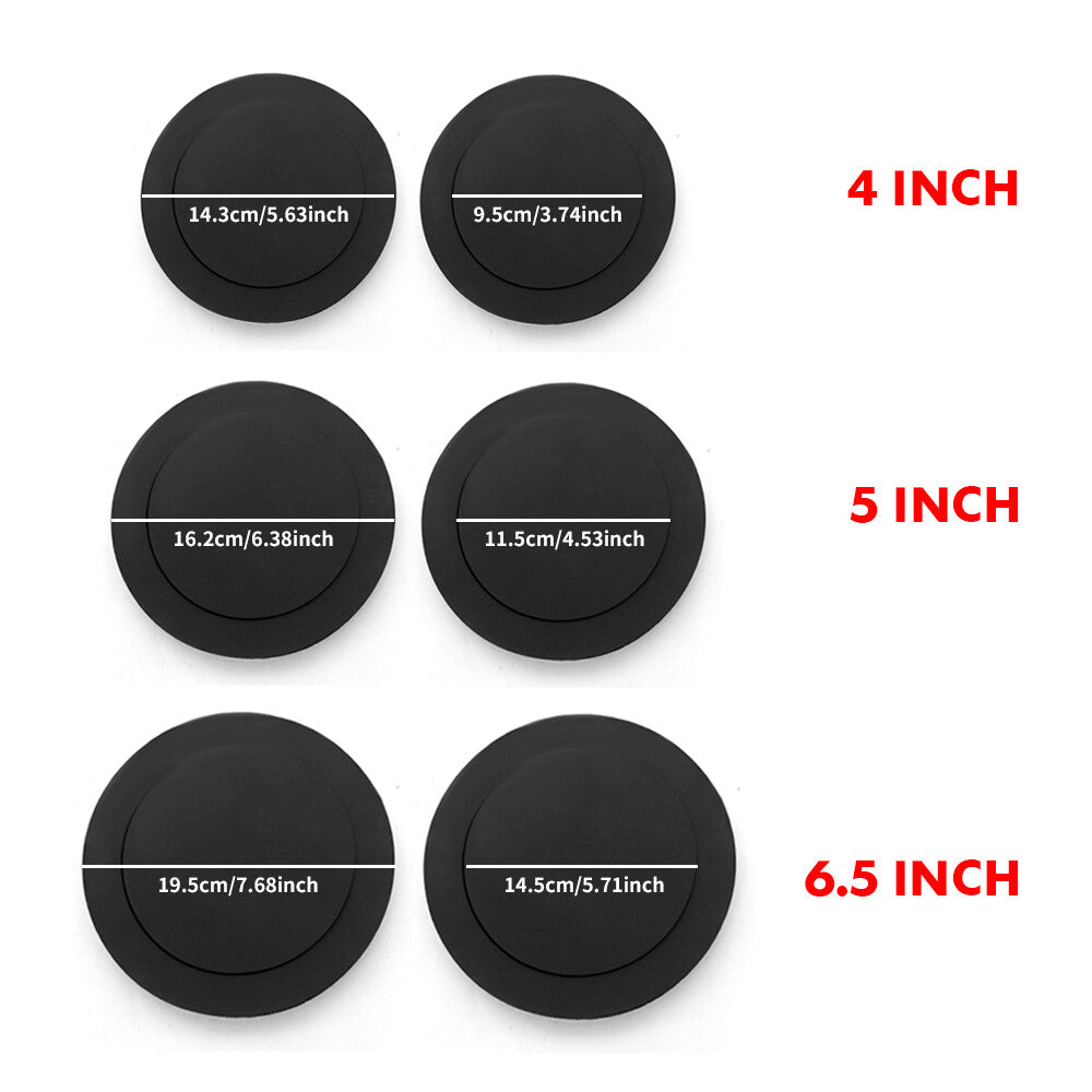 4 x 6.5-inch car speaker surround bass door trim sound insulation - n
