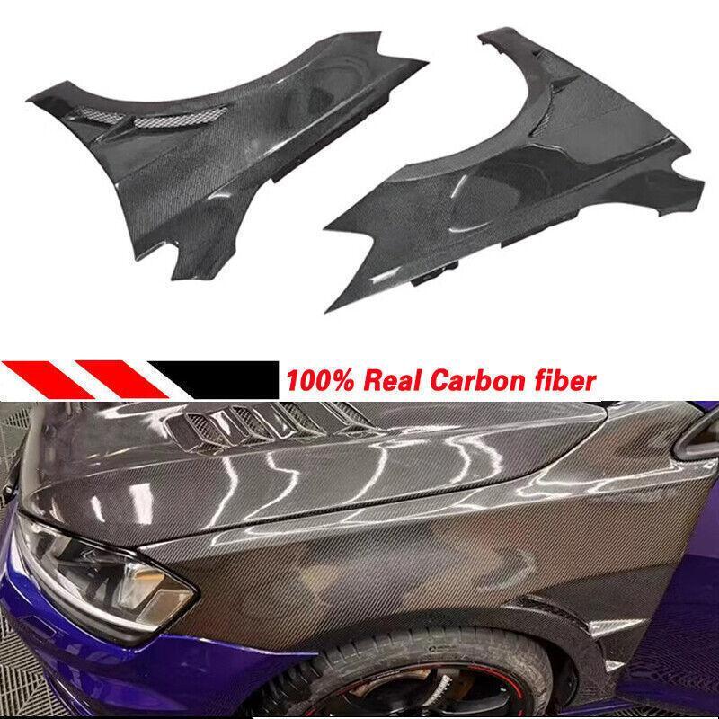 Replacement part for carbon fiber ventilated mudguards for Volkswagen for Golf MK7 GTI TSI R