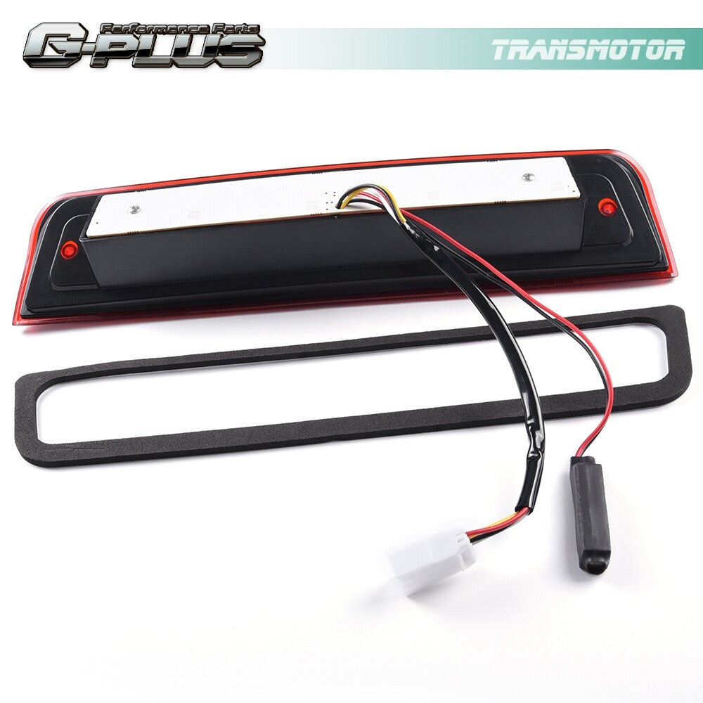 Brand New Fits 2009 - 2017 for Ram 1500 2500 3500 Red LED Third Brake Light Cargo Light - v