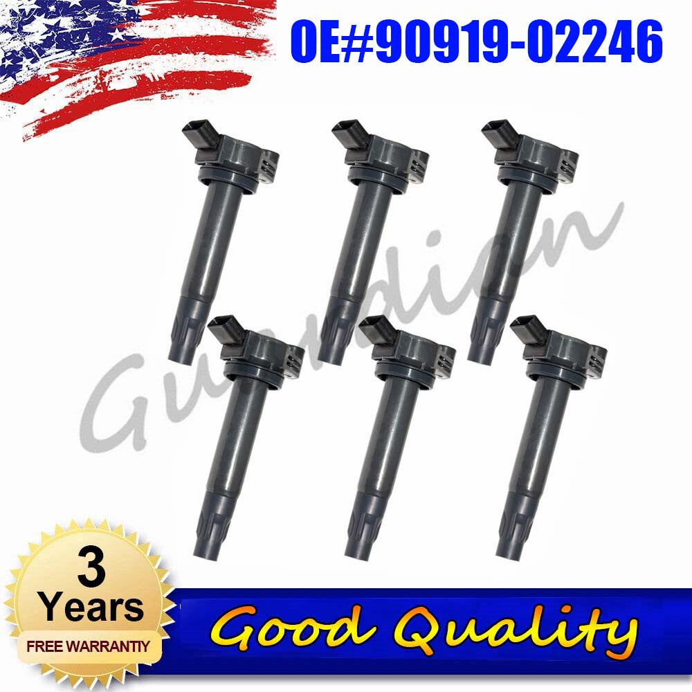 Ignition Coil 90919-02246 for Lexus RX400H RX330 ES330 Solara for Sienna Highlander