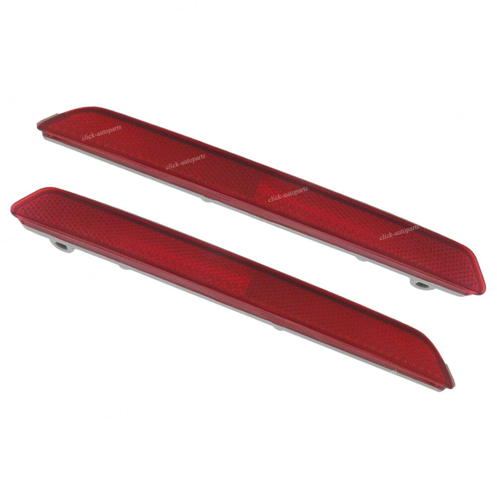 Rear Left+Right Bumper Reflector Light Lamp Red Lens for Mazda 26 CX-7 CX-9