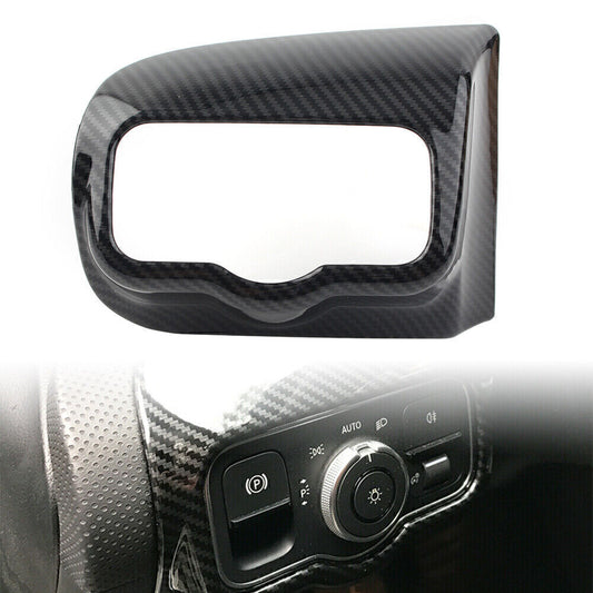 Headlight Control Panel Decoration for Mercedes-Benz A-Class A180L A200L 2019