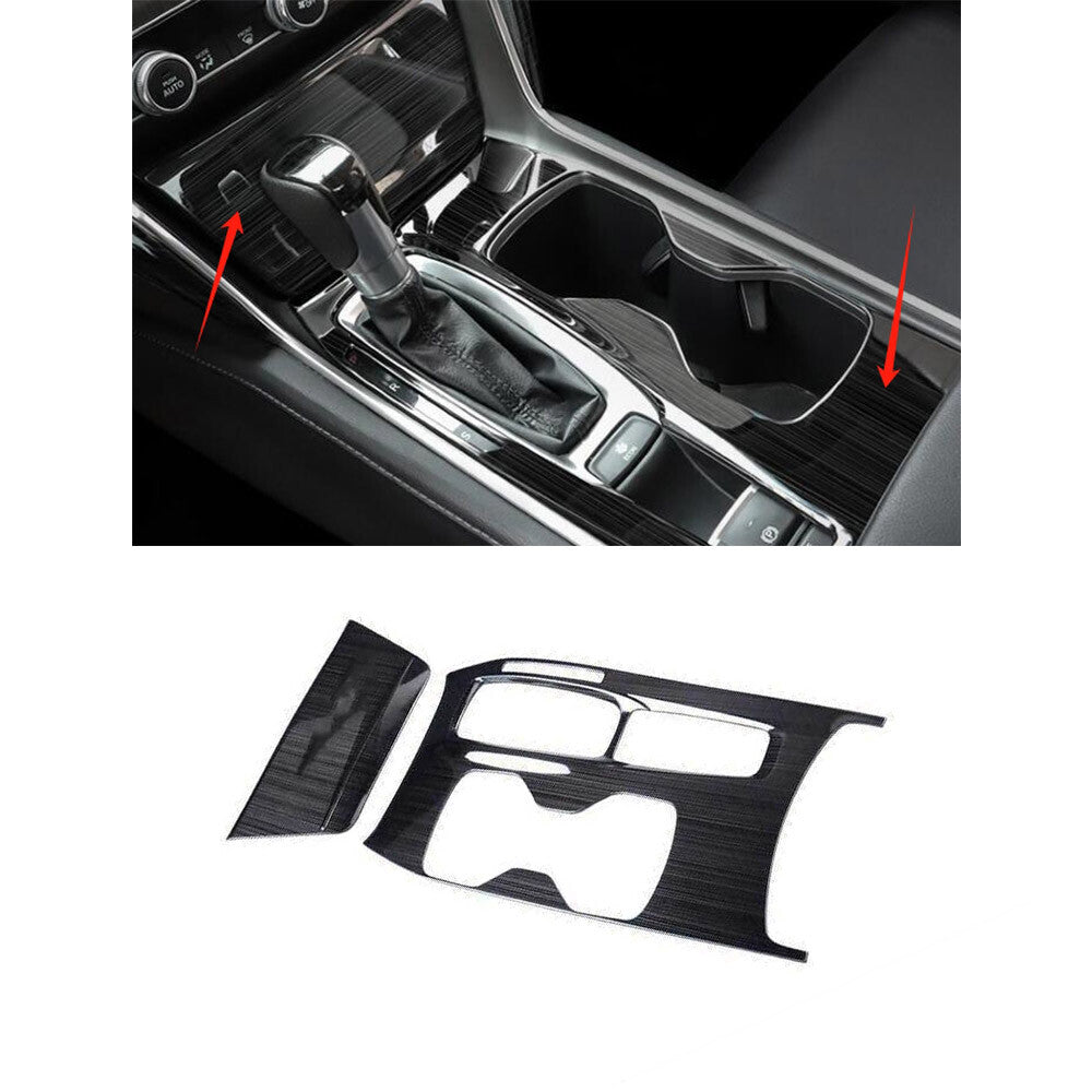 Carbon Fiber Inner Side Air Vent Outlet Frame Trim For Patrol Y62 2017-19 v