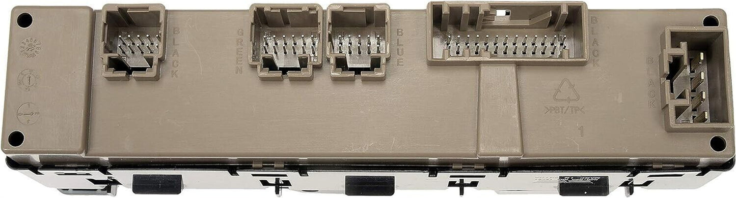 Front drive, left-side power window switch, black, suitable for Chevrolet /JMSI 15883318
