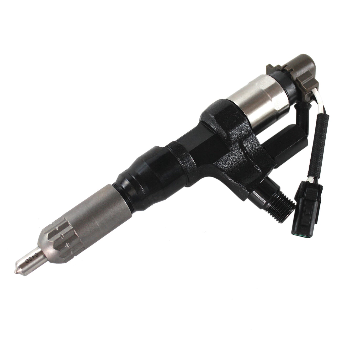 6Pcs Fuel Injectors 095000-6593 VH23670E0012 for Hino J08E Kobelco SK350-8 Part