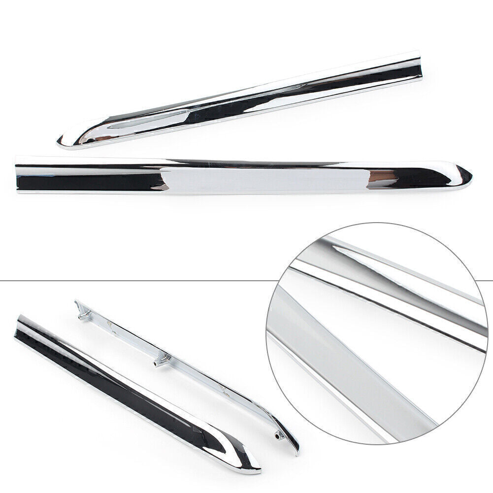 for Honda Goldwing GL1800 2001-2011 2010 Chrome Left Right Saddlebag Mouldings Q