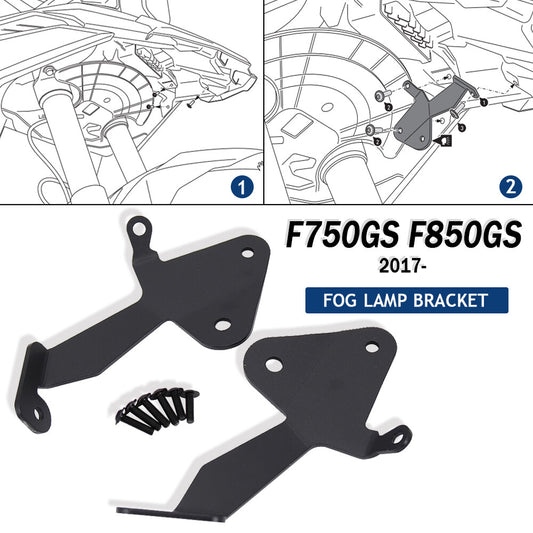 Dirt Bike Fog Spot Lights Bracket Mount Holder for BMW F750GS F850GS 2019-2021