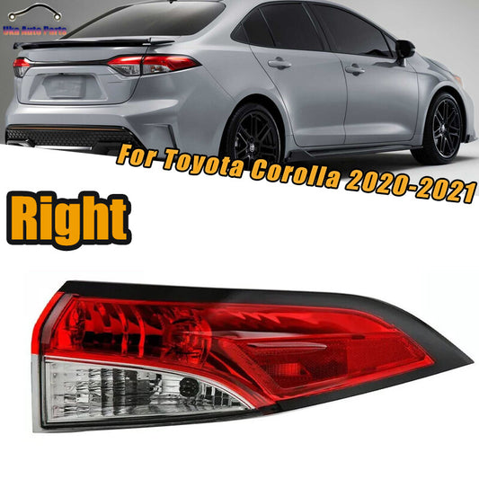 Right Outerside Tail Light Rear Brake Lamp No Bulb for Toyota for Corolla 2020 2021