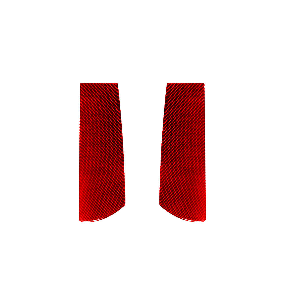 Red Carbon Fiber Interior Sunroof Handle Cover Trim for Hyundai Azera 2006-2011 v