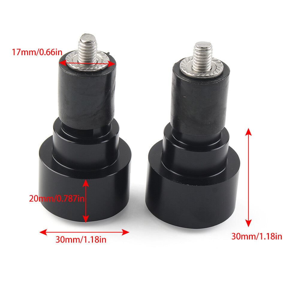 Handlebar Grips Bar End Slider Cap for HONDA CBR600RR Q