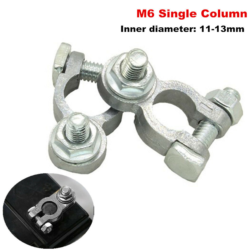 2pcs Car and Boat Battery Terminal Cable End Connector Clip Negative and Positive Kit n