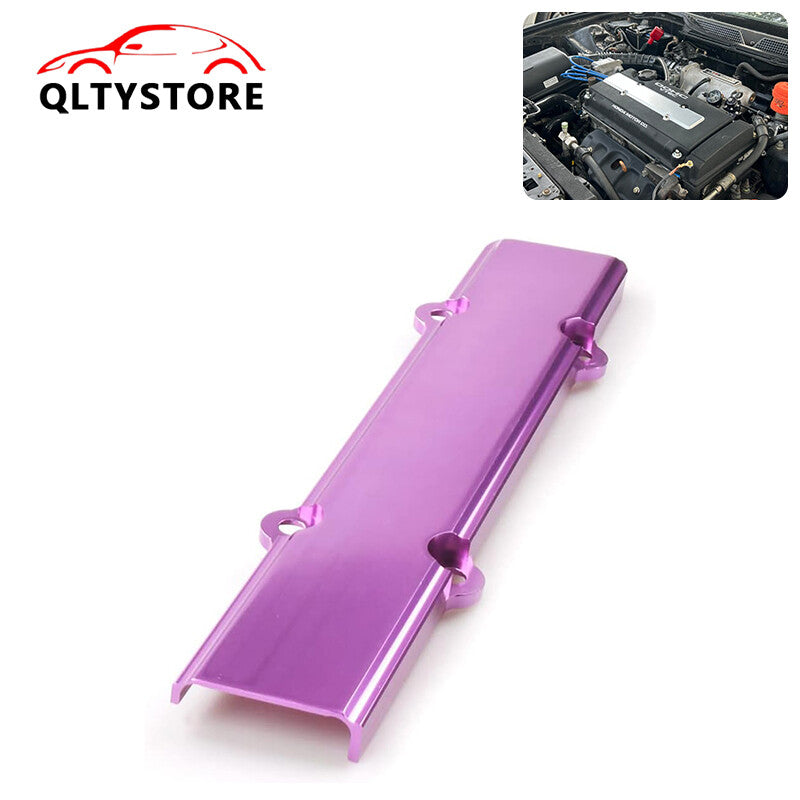 Purple Engine Spark Plug Wire Valve Cover for Honda for Civic B Serie B16 B18 Engine Q