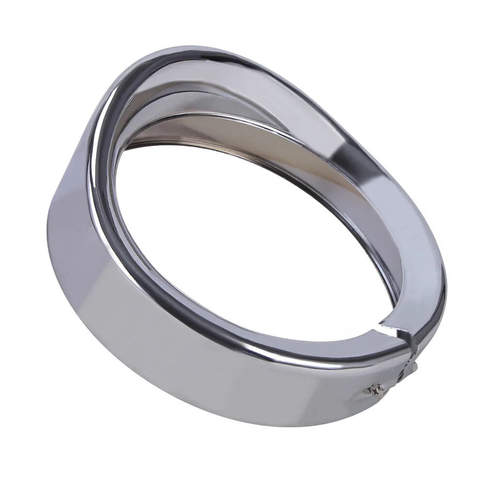 7-inch headlight trim ring with chrome bezel for Harley Street Glide FLHX n