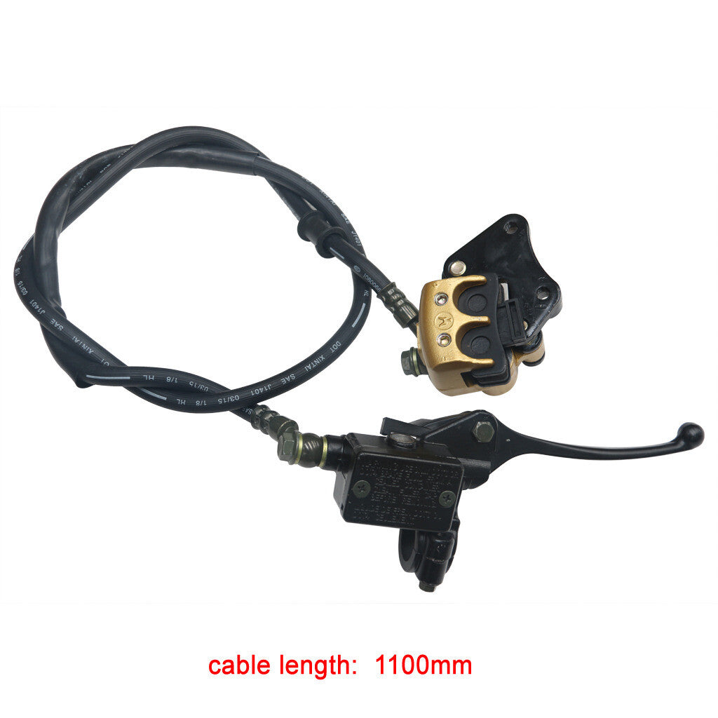 Front disc brake master cylinder caliper assembly 50cc 70cc 90cc 110cc 125cc SSR