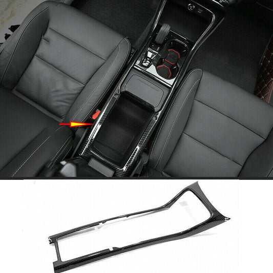 for Volvo XC40 2019-2022 Carbon Fiber ABS Central Console Gear Shift Frame Trim